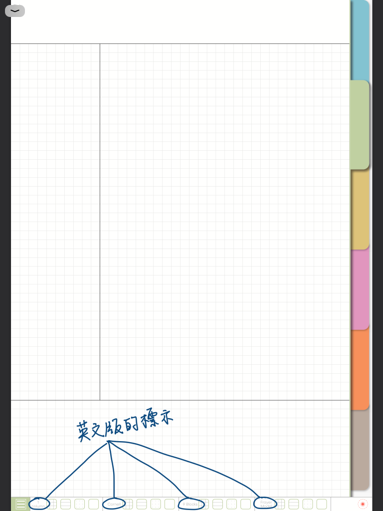 digital notebook - 英文版內頁標示 - 手寫說明 | me.Learning