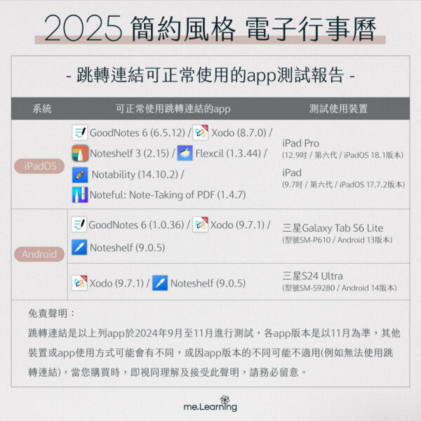 2025 digital planner PaperTexture banner3 2 | 電子行事曆 2025+時間曆(links to Google Calendar GMT+08)-Monday Start-仿紙紋-台灣繁體中文(農曆) | me.Learning |